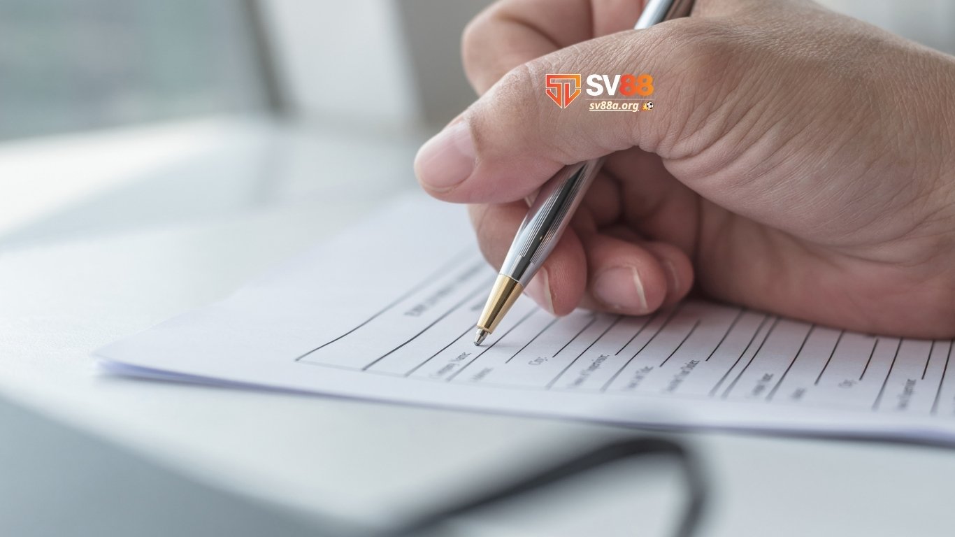 Lưu ý quan trọng khi đăng ký SV88
