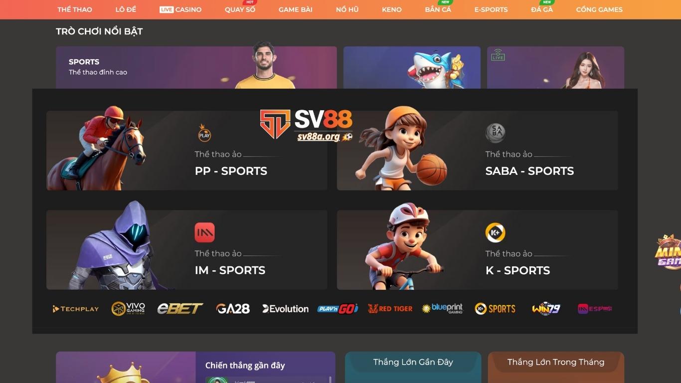 Cá cược thể thao ảo Sv88 là gì?